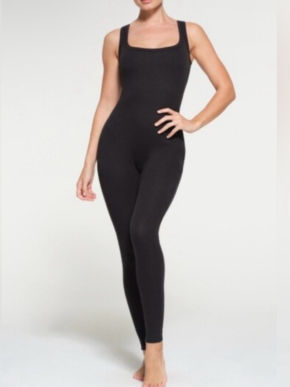 NWT💕SKIMS Ribbed Catsuit Onsie
